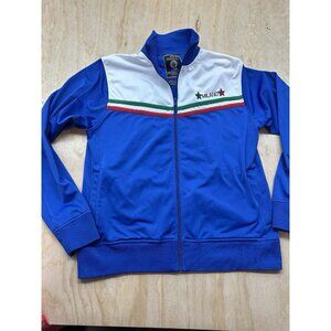 Jack Track & Field Italia Milano Royal Blue XL Mens Track Jacket Zip Up Training